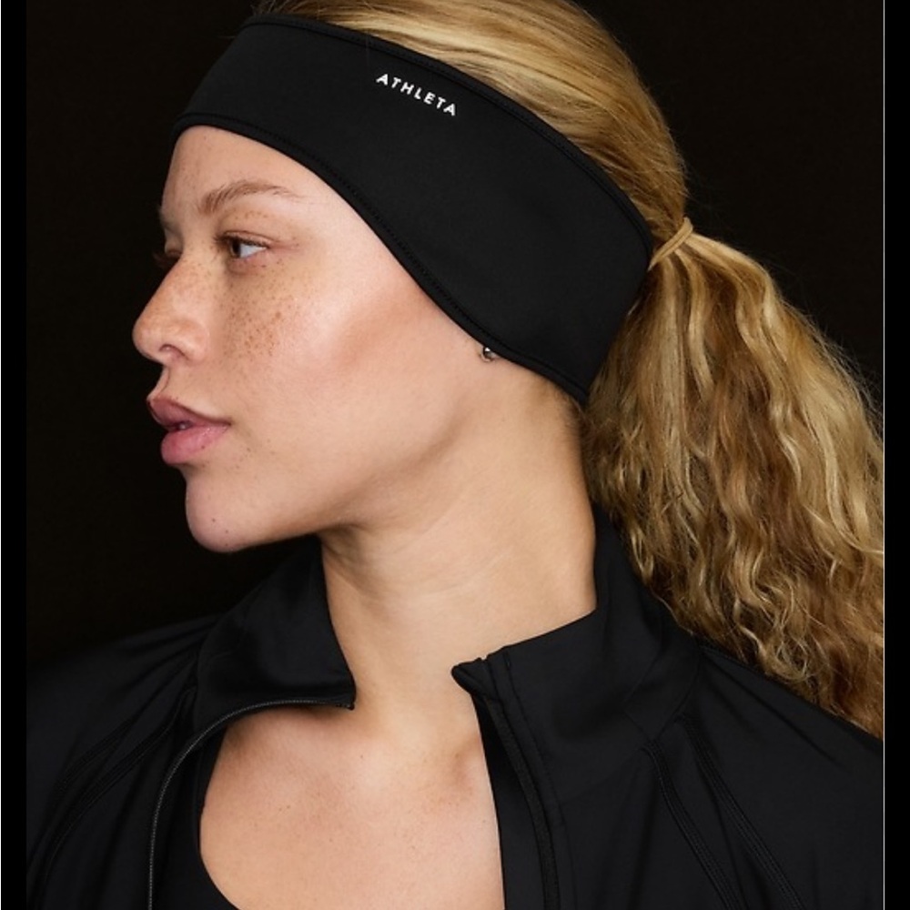 Athleta Winthrop Reflective headband/ earwarmer NWT